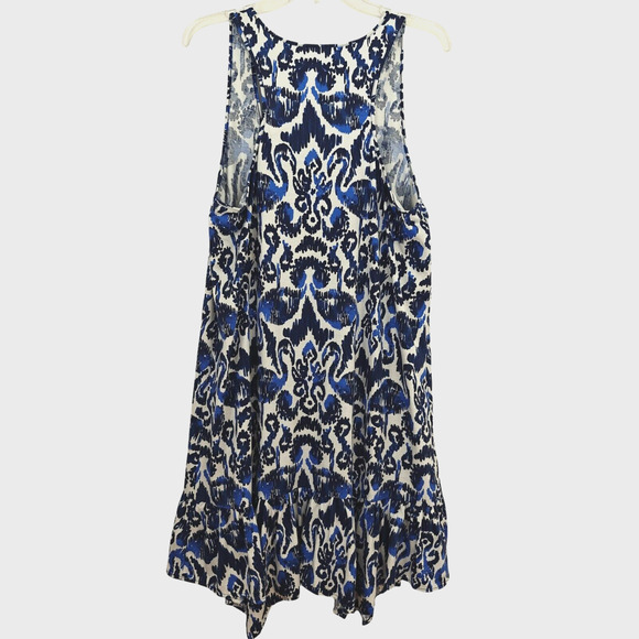 Lilly Pulitzer Hampton Tank Dress Size XL Resort Navy Beach Bathers Flamingos - Picture 6 of 9
